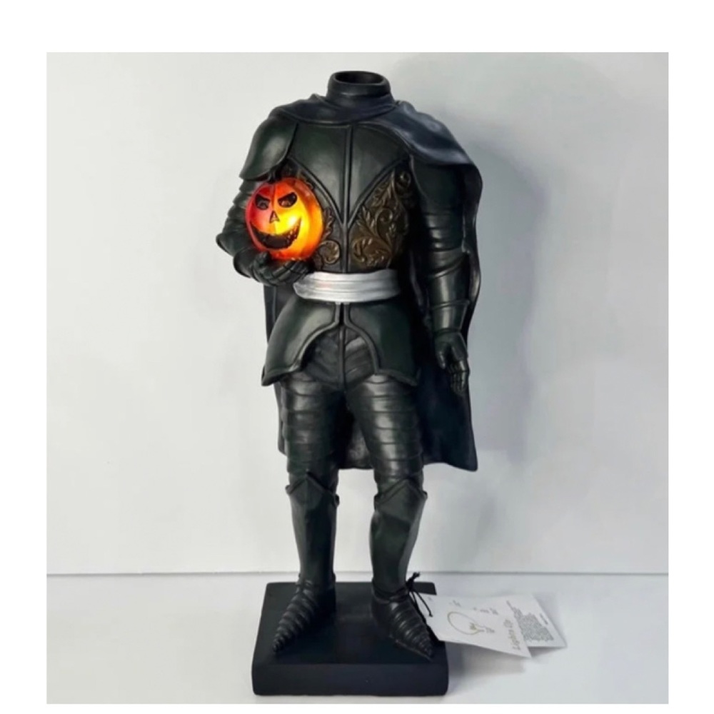 NEW Martha Stewart Halloween Headless Horseman Statue Figure